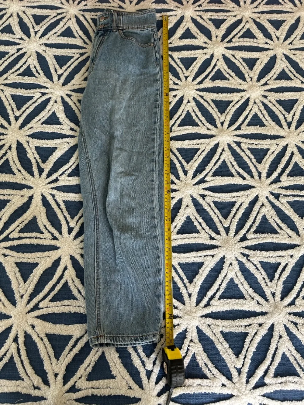 Ultra high waist ankle jeans - Picture 4 of 10